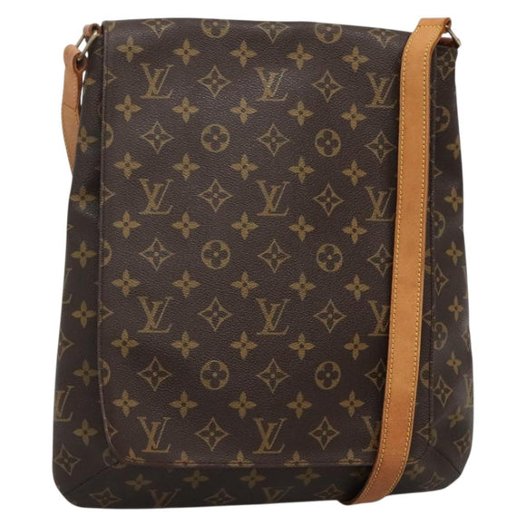 LOUIS VUITTON Monogram Musette Shoulder Bag M51256 LV Auth 132413