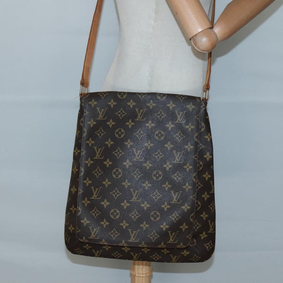 LOUIS VUITTON Monogram Musette Shoulder Bag M51256 LV Auth 132413