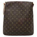 LOUIS VUITTON Monogram Musette Shoulder Bag M51256 LV Auth 132413-2