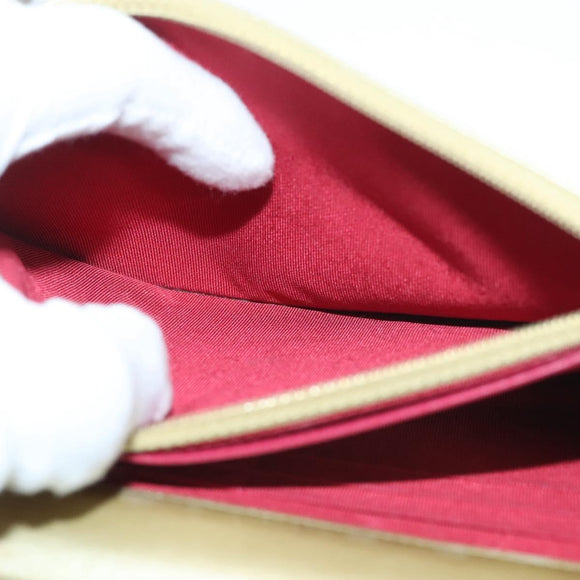 CHANEL Matelasse Chain Shoulder Bag Leather Gold CC Auth 132419