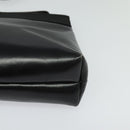 Salvatore Ferragamo Vala Shoulder Bag Leather Black Silver Auth 132421-16