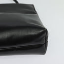 Salvatore Ferragamo Vala Shoulder Bag Leather Black Silver Auth 132421-8