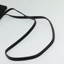 Salvatore Ferragamo Vala Shoulder Bag Leather Black Silver Auth 132421-7