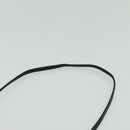 Salvatore Ferragamo Vala Shoulder Bag Leather Black Silver Auth 132421-14