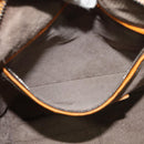 BOTTEGA VENETA INTRECCIATO Shoulder Bag Leather Yellow Auth 132431-18