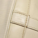 LOUIS VUITTON Epi Petit Noe Shoulder Bag White Yvoire M4084J LV Auth 132439-14
