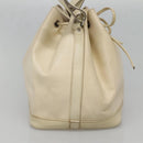 LOUIS VUITTON Epi Petit Noe Shoulder Bag White Yvoire M4084J LV Auth 132439-4