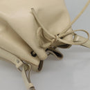 LOUIS VUITTON Epi Petit Noe Shoulder Bag White Yvoire M4084J LV Auth 132439-6