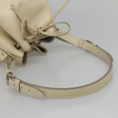 LOUIS VUITTON Epi Petit Noe Shoulder Bag White Yvoire M4084J LV Auth 132439-7