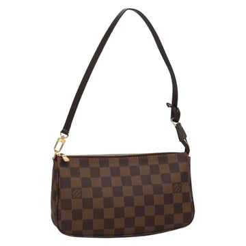 LOUIS VUITTON Damier Ebene Pochette Accessoires Pouch N41206 LV Auth 132441