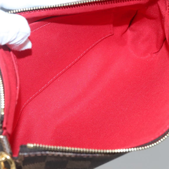 LOUIS VUITTON Damier Ebene Pochette Accessoires Pouch N41206 LV Auth 132441