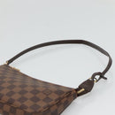 LOUIS VUITTON Damier Ebene Pochette Accessoires Pouch N41206 LV Auth 132441-8