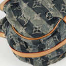 LOUIS VUITTON Monogram Denim Porte Epaul Rey MM Bag Blue M95334 LV Auth 132443V-17