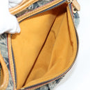 LOUIS VUITTON Monogram Denim Porte Epaul Rey MM Bag Blue M95334 LV Auth 132443V-21