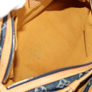 LOUIS VUITTON Monogram Denim Porte Epaul Rey MM Bag Blue M95334 LV Auth 132443V-10