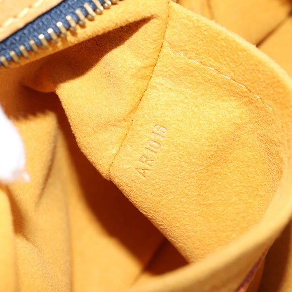 LOUIS VUITTON Monogram Denim Porte Epaul Rey MM Bag Blue M95334 LV Auth 132443V