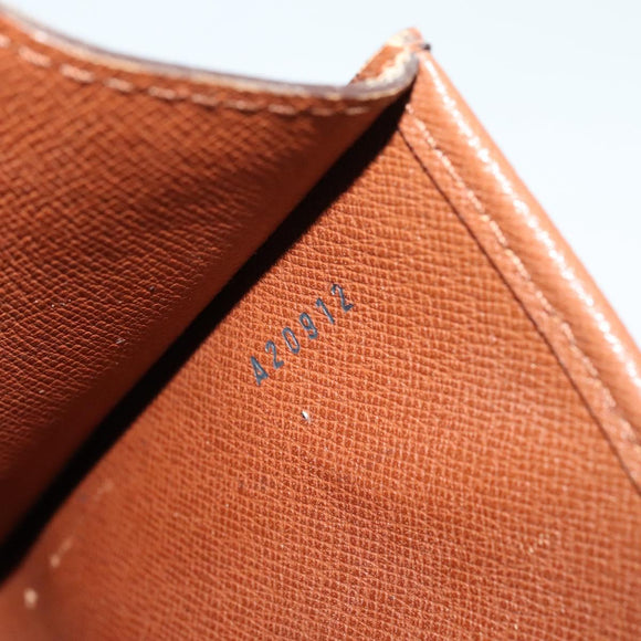 LOUIS VUITTON Monogram Bordeaux 24 Shoulder Bag M51798 LV Auth 132444