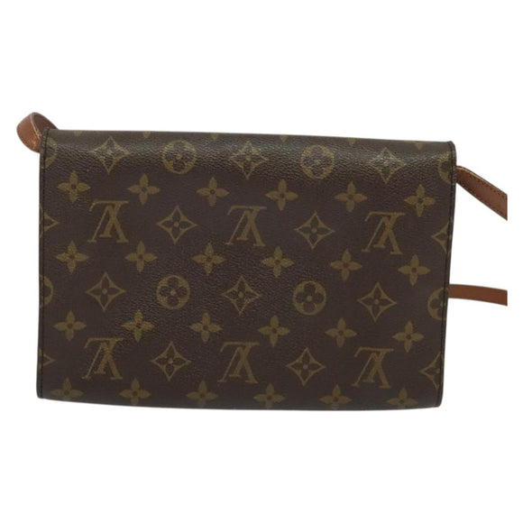 LOUIS VUITTON Monogram Bordeaux 24 Shoulder Bag M51798 LV Auth 132444