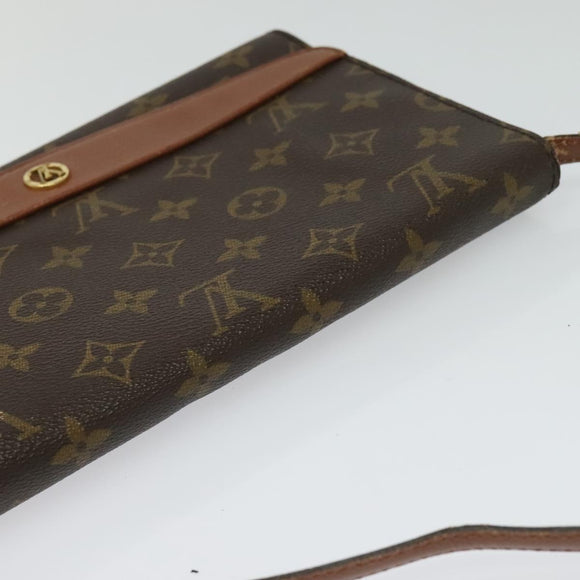 LOUIS VUITTON Monogram Bordeaux 24 Shoulder Bag M51798 LV Auth 132444