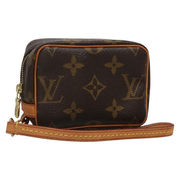 LOUIS VUITTON Monogram Trousse Wapity Pouch M58030 LV Auth 132449