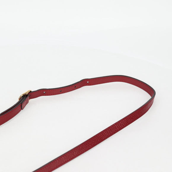 GUCCI Micro GG Supreme Doraemon Collaboration Bag PVC Beige Gold Auth 132450A