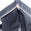 BALENCIAGA Clutch Bag Leather Black 494040 Auth 132454-11