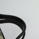 CHANEL Hand Bag Tweed Black Silver CC Auth 132459-8