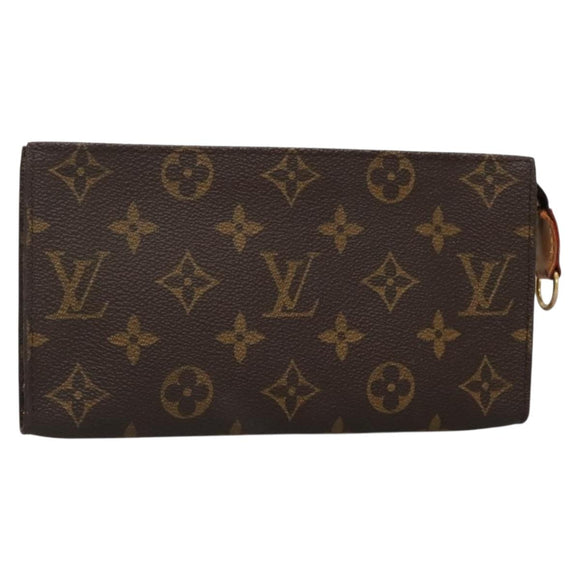 LOUIS VUITTON Monogram Bucket GM Accessory Pouch LV Auth 132473