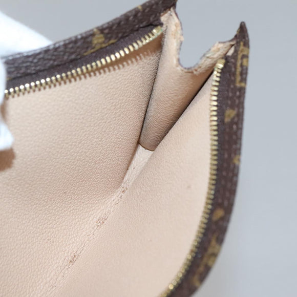 LOUIS VUITTON Monogram Bucket GM Accessory Pouch LV Auth 132473