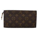 LOUIS VUITTON Monogram Bucket GM Accessory Pouch LV Auth 132473-2