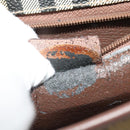 Burberrys Nova Check Shoulder Bag PVC Beige Gold Auth 132477-12