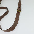 Burberrys Nova Check Shoulder Bag PVC Beige Gold Auth 132477-7