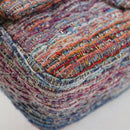 CHANEL Matelasse Chain Shoulder Bag Tweed Multicolor CC Auth 132486SM-15