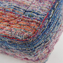 CHANEL Matelasse Chain Shoulder Bag Tweed Multicolor CC Auth 132486SM-18