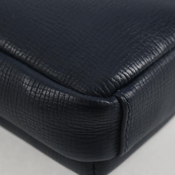 LOUIS VUITTON LV Squared Double Phone Pouch Blue M81060 LV Auth 132489M