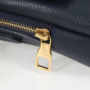 LOUIS VUITTON LV Squared Double Phone Pouch Blue M81060 LV Auth 132489M-21