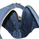 LOUIS VUITTON LV Squared Double Phone Pouch Blue M81060 LV Auth 132489M-22