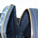 LOUIS VUITTON LV Squared Double Phone Pouch Blue M81060 LV Auth 132489M-23