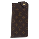 LOUIS VUITTON Monogram Etui Lunette MM Glasses Case M66544 LV Auth 132496-1