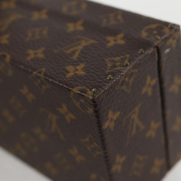 LOUIS VUITTON Monogram Accessory Case Jewelry Box LV Auth 132499V