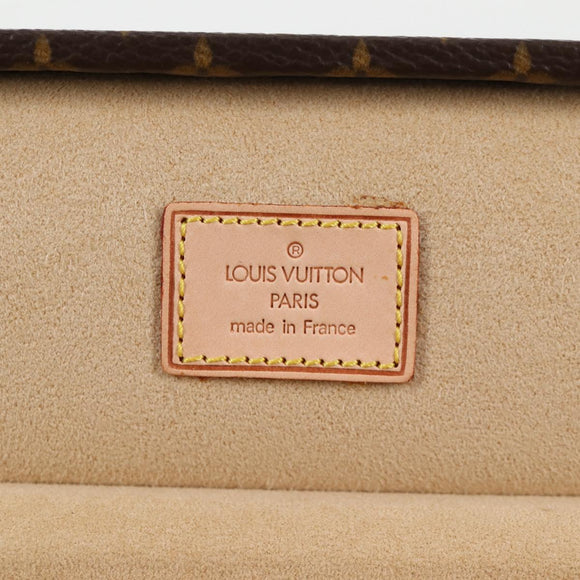 LOUIS VUITTON Monogram Accessory Case Jewelry Box LV Auth 132499V