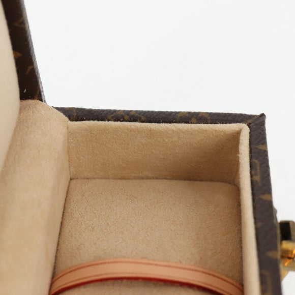 LOUIS VUITTON Monogram Accessory Case Jewelry Box LV Auth 132499V