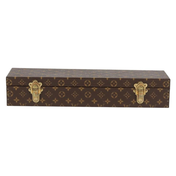 LOUIS VUITTON Monogram Accessory Case Jewelry Box LV Auth 132499V