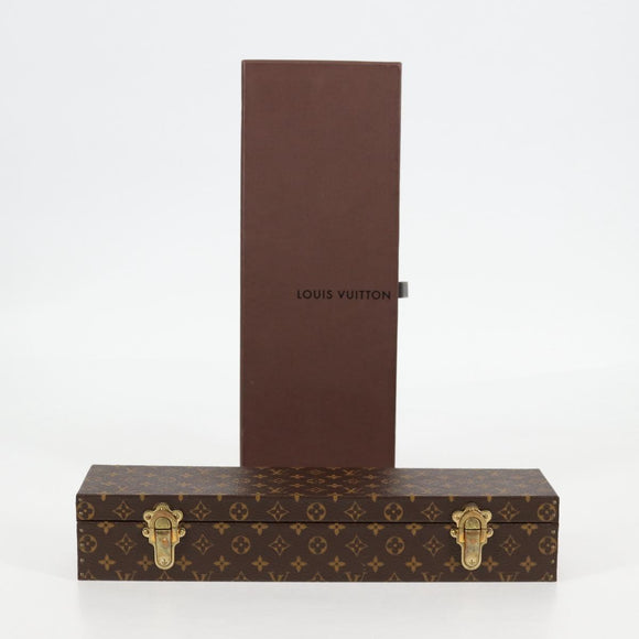 LOUIS VUITTON Monogram Accessory Case Jewelry Box LV Auth 132499V