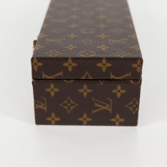 LOUIS VUITTON Monogram Accessory Case Jewelry Box LV Auth 132499V