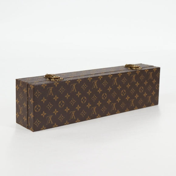 LOUIS VUITTON Monogram Accessory Case Jewelry Box LV Auth 132499V