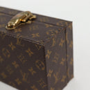 LOUIS VUITTON Monogram Accessory Case Jewelry Box LV Auth 132499V-14