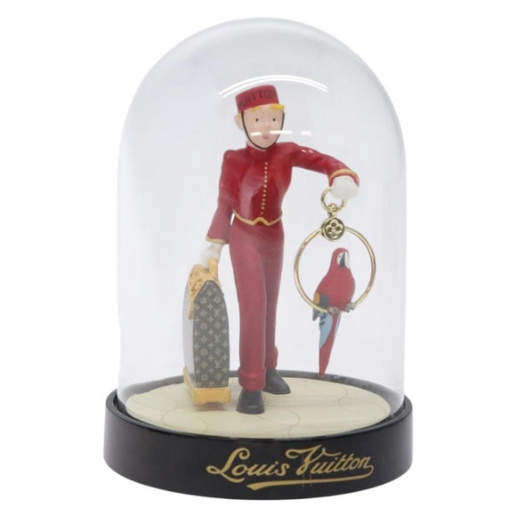 LOUIS VUITTON Bell Boy Snow Globe 2012 Clear M99551 LV Auth 132500