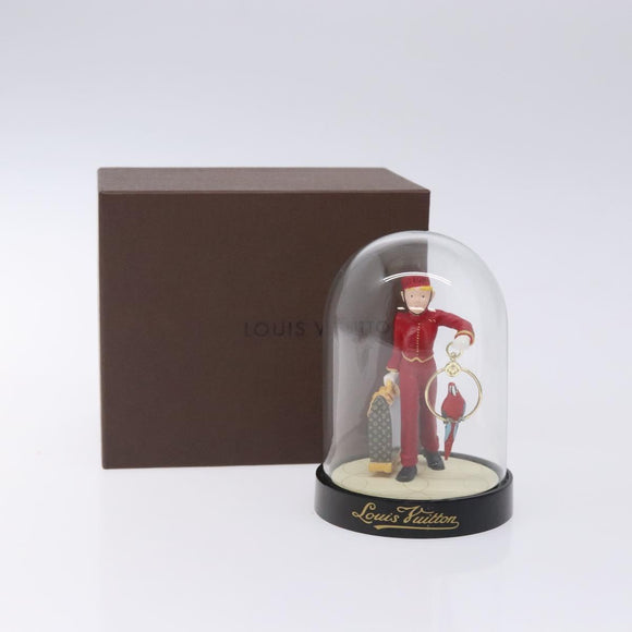 LOUIS VUITTON Bell Boy Snow Globe 2012 Clear M99551 LV Auth 132500