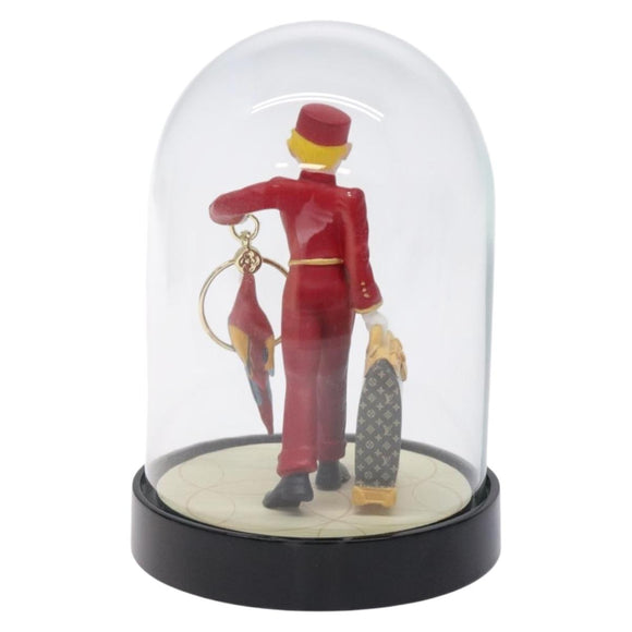 LOUIS VUITTON Bell Boy Snow Globe 2012 Clear M99551 LV Auth 132500